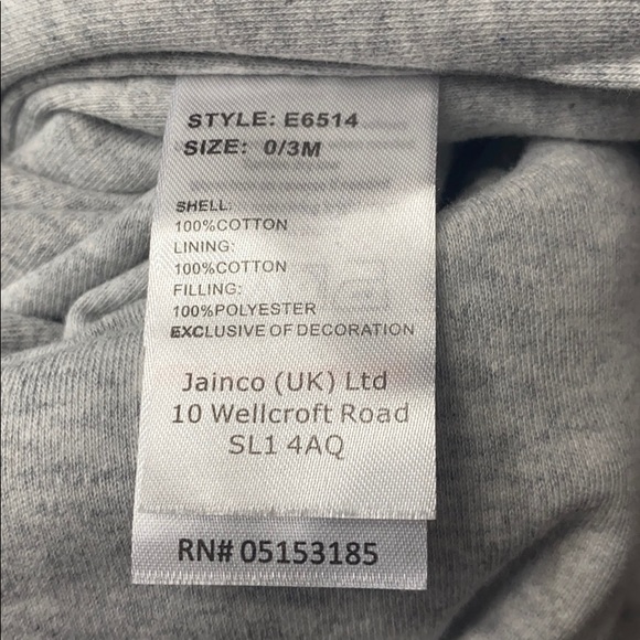 Rock-a-bye Baby Little Sweet Heart Quilted Onesie - Picture 7 of 7